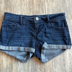 Hollister cuffed Jean shorts